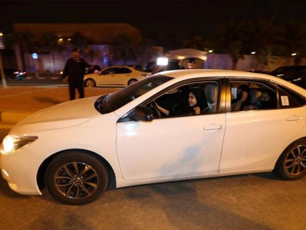 Arabia Saudita Mujeres vehiculos