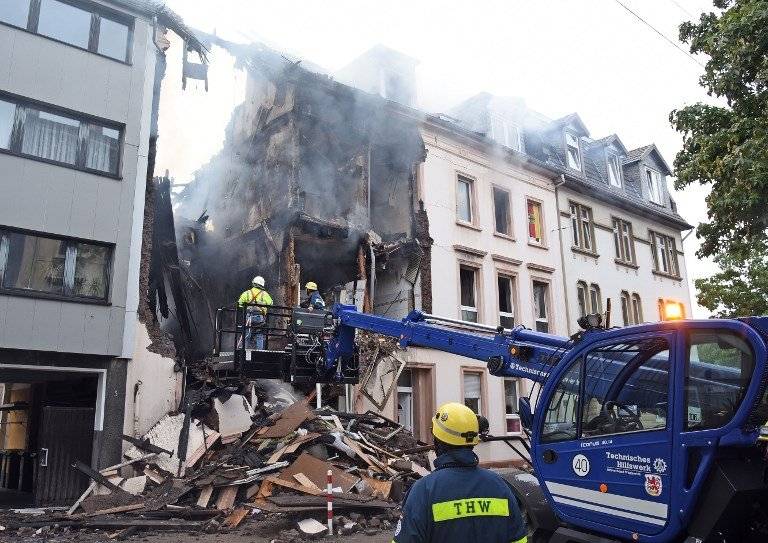 Explosión en Alemania