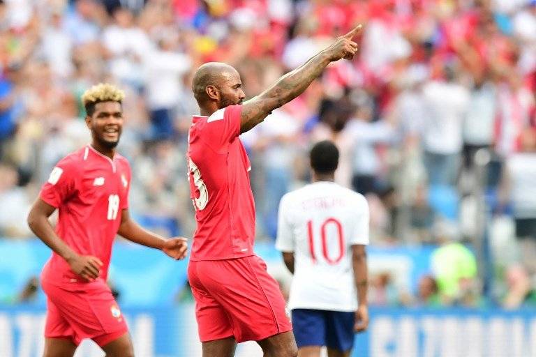 Baloy celebró con todo su anotación ante Inglaterra