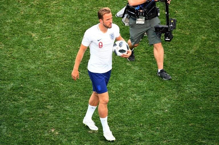 Kane se quedó con el balón al finalizar el encuentro