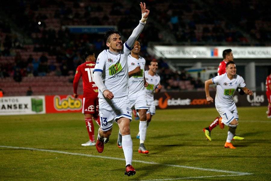 Sergio Catalán anotó el gol del empate parcial de Colchagua / Foto: Photosport