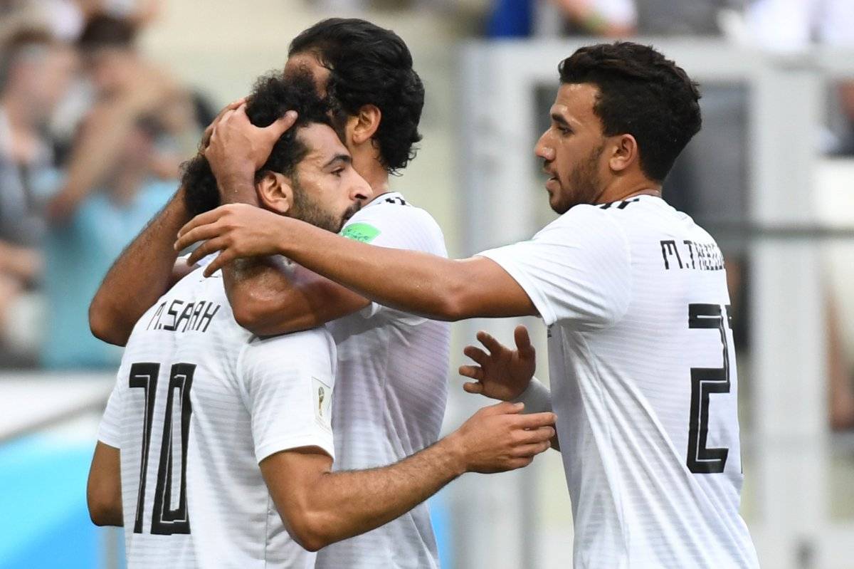 Salah puso en ventaja a los egipcios.
