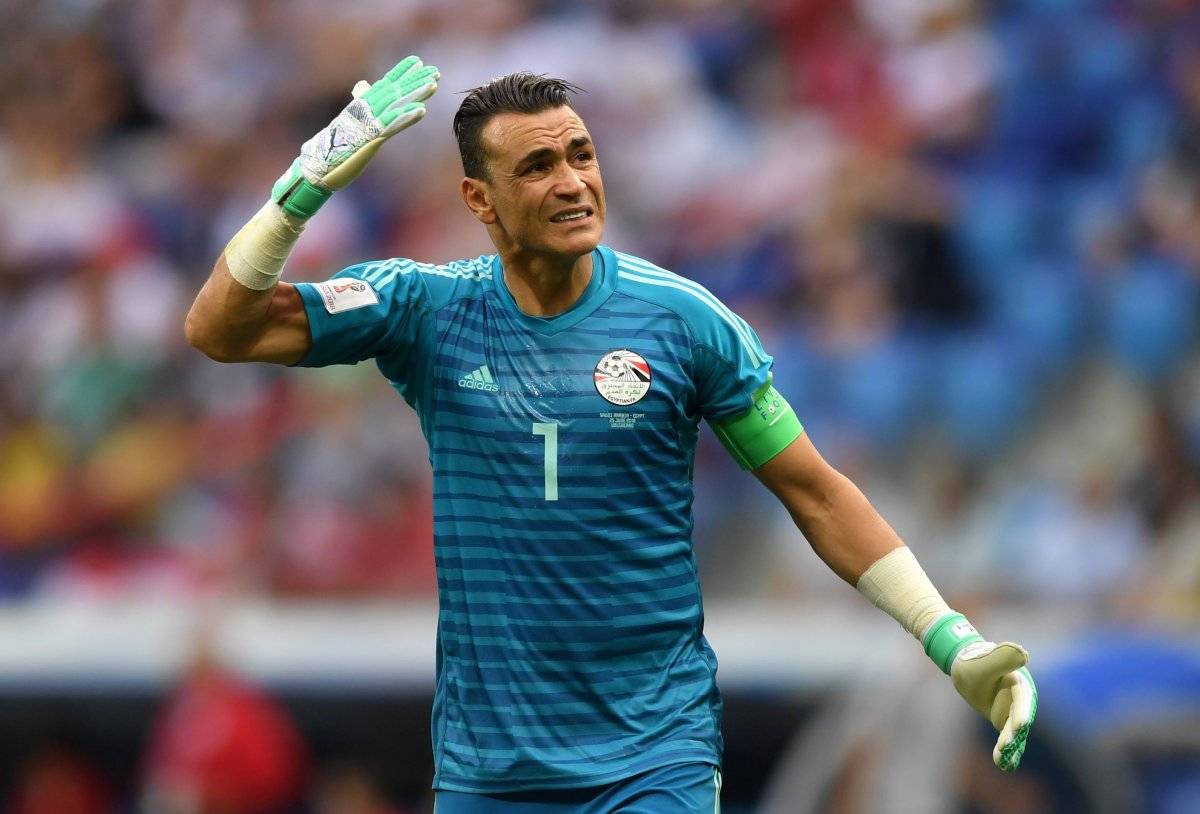 El egipcio Essam El Hadary ataja un penal en Rusia 2018