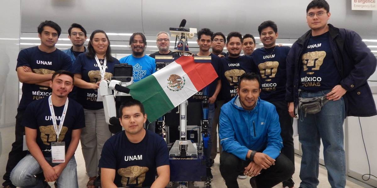 Estudiantes de la UNAM ganan segundo lugar en la Robocup 2018 en Canadá, gracias a “Justina” y “Takeshi”