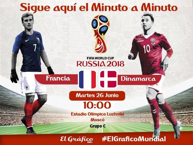 Francia vs. Dinamarca