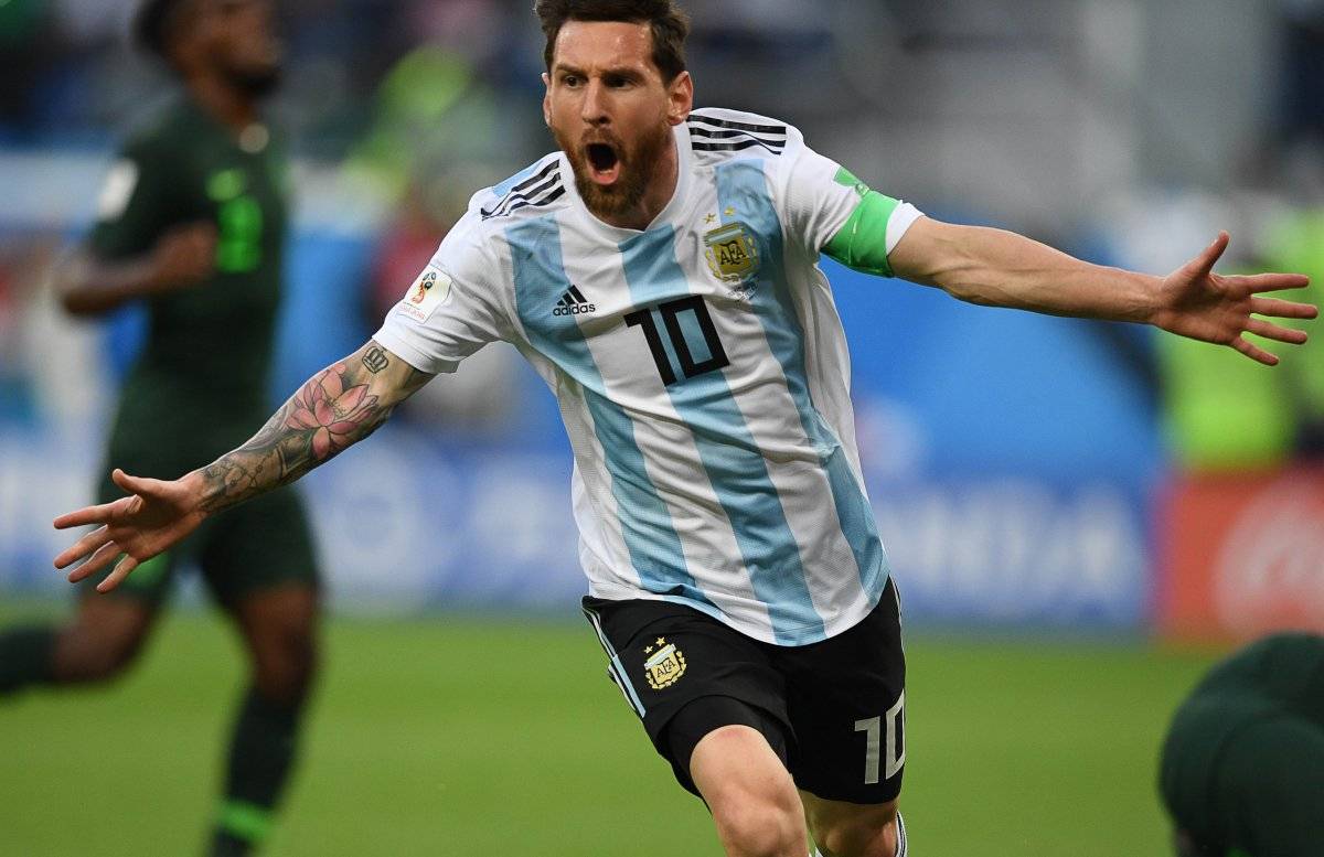 Messi mostró hoy su mejor versión