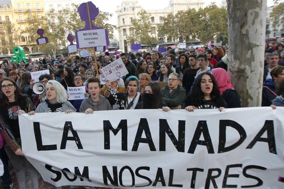 La manada protestas