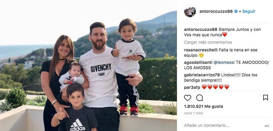 El mensaje de Antonella Roccuzzo, esposa de Lionel Messi, tras la victoria de Argentina