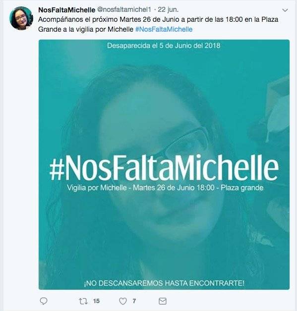 Nos falta Michelle