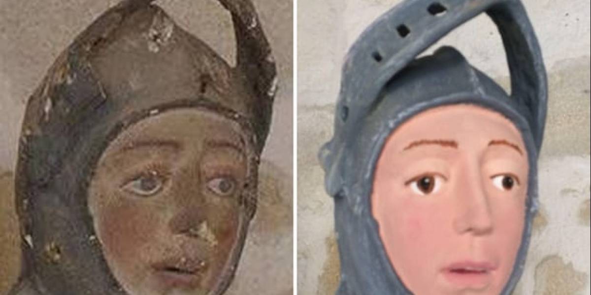 FAIL: Estatua de San Jorge sufrió la misma "restauración" que el Ecce Homo