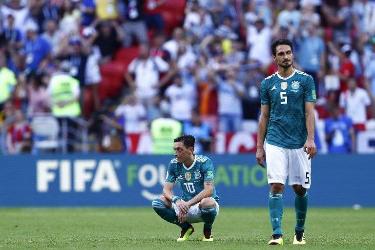 La consternación de Özil y Hummels tras la eliminación alemana