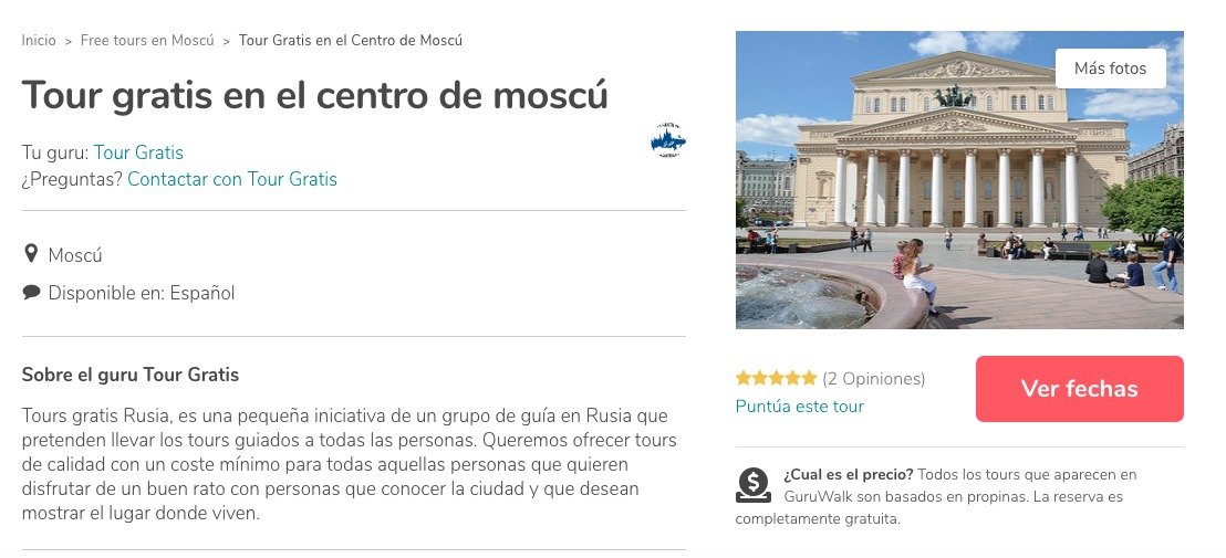 ¿Buscando dónde pasear en Rusia? la plataforma Guruwalk te ayuda a encontrar tours gratuitos en varias ciudades ¿Buscando dónde pasear en Rusia? la plataforma Guruwalk te ayuda a encontrar tours gratuitos en varias ciudades
