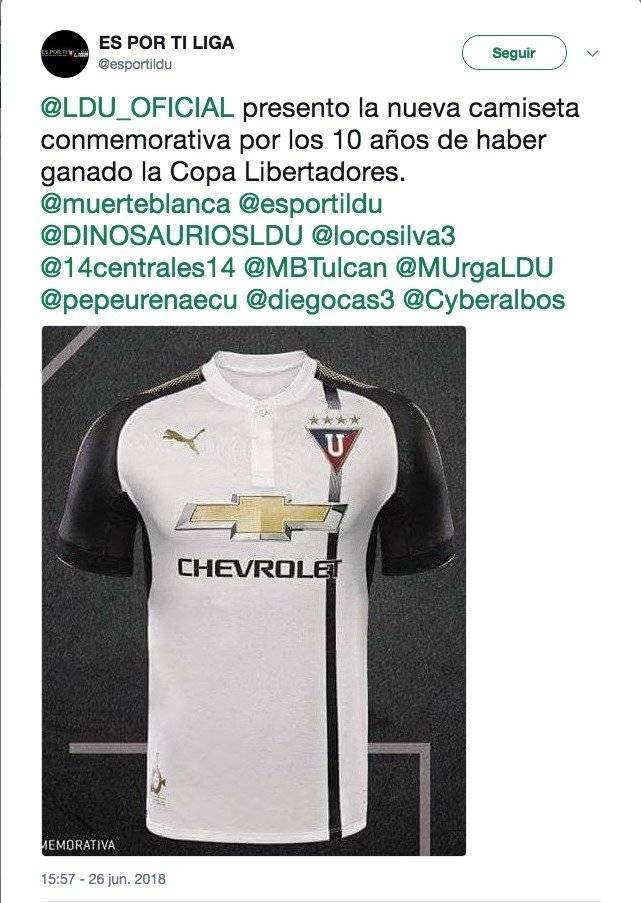 Liga de Quito presentó