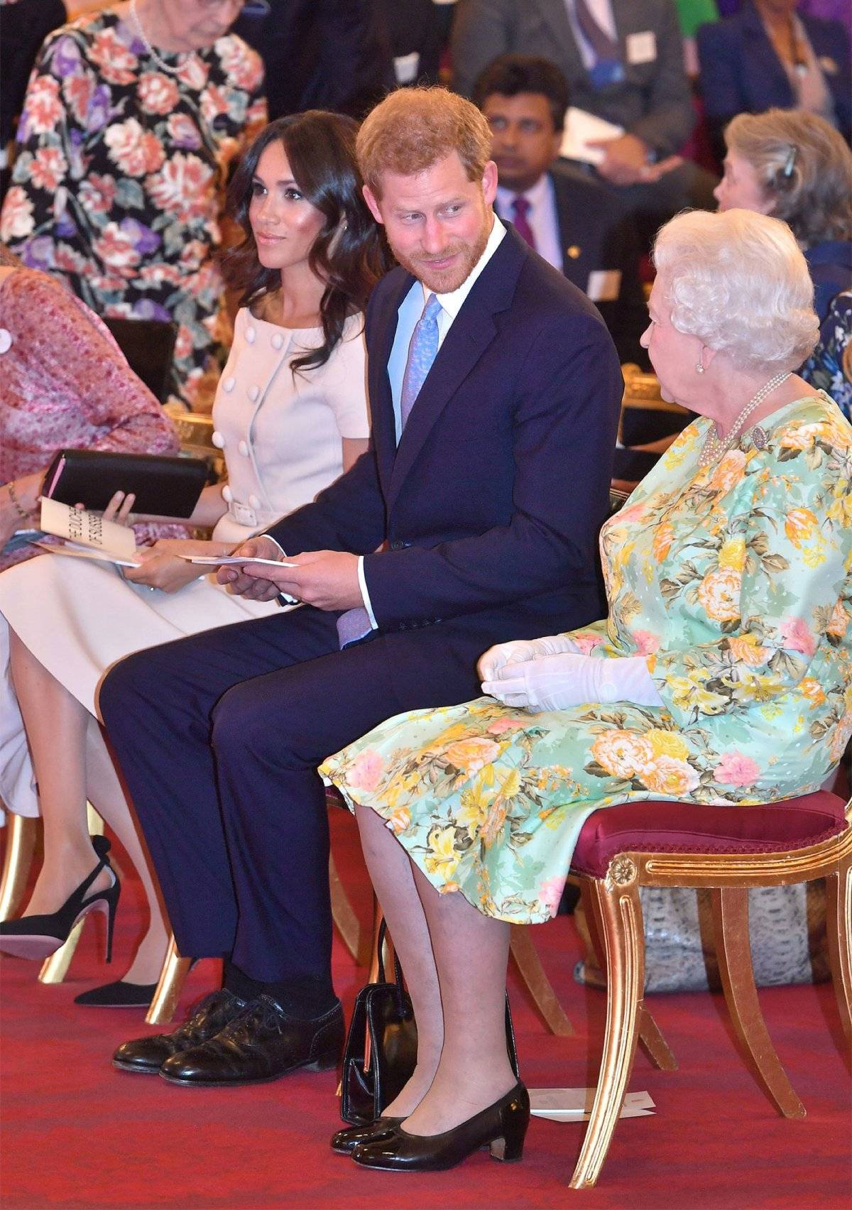 Meghan Harry Isabel II