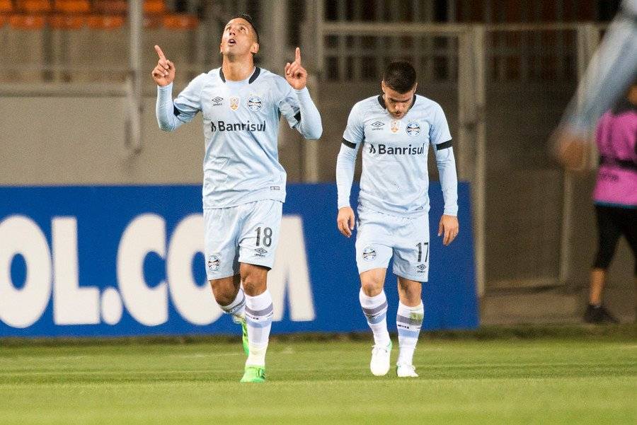 Con Gremio fue figura en el título de la Libertadores 2017 / Foto: Photosport