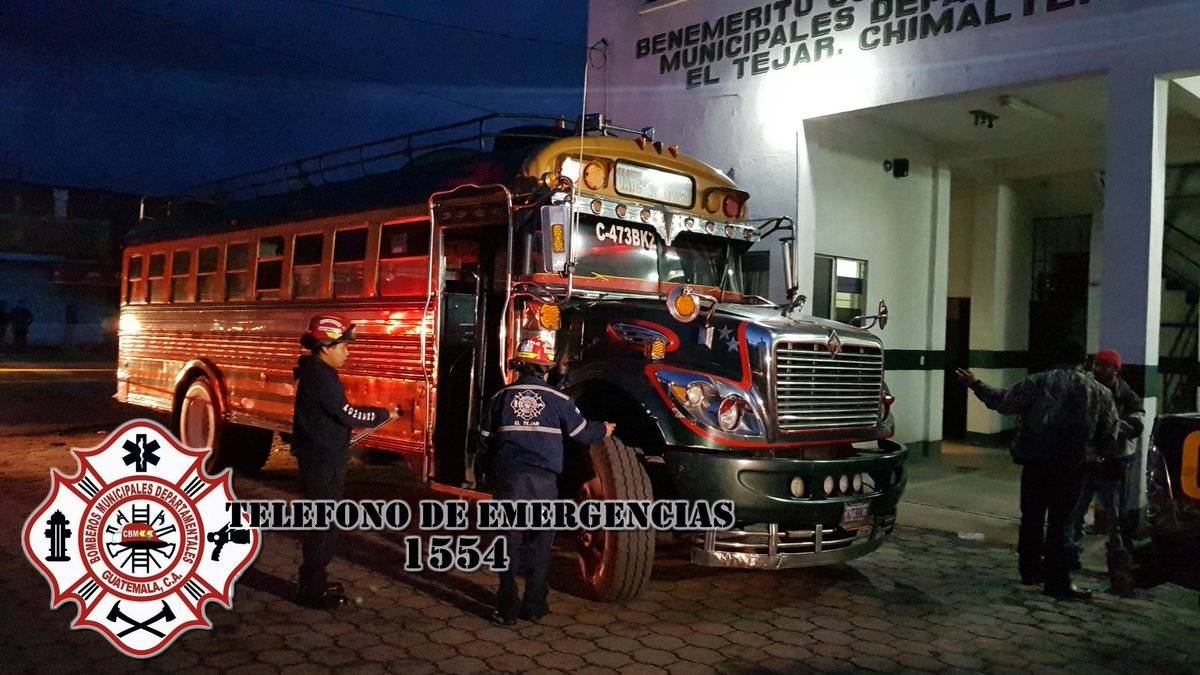 asalto a bus en Chimaltenango