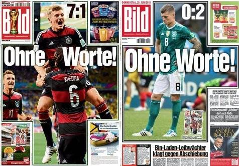 Capa jornal Alemanha
