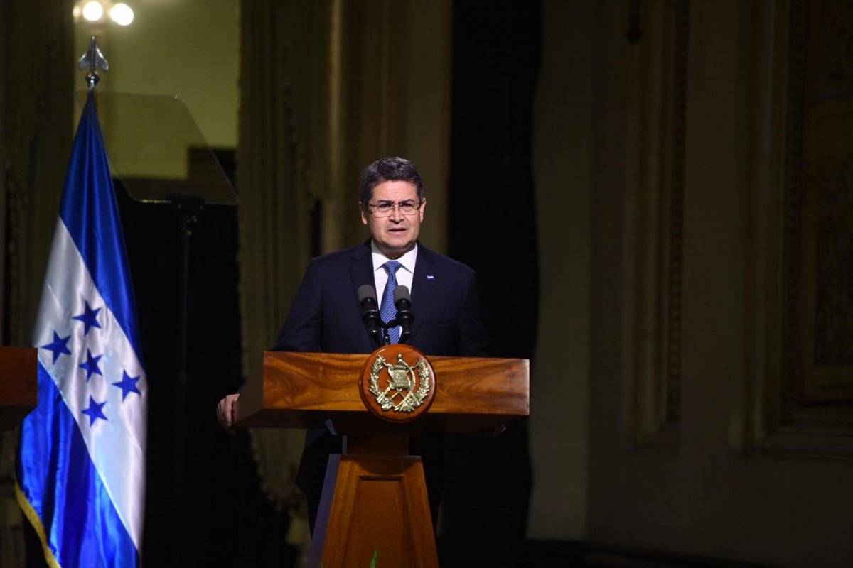 Juan Orlando Hernández, presidente de Honduras.