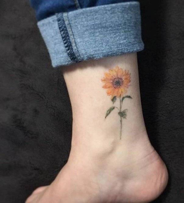 tatuajes de girasol