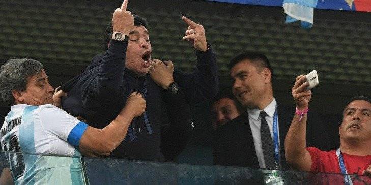 Maradona en Rusia 2018