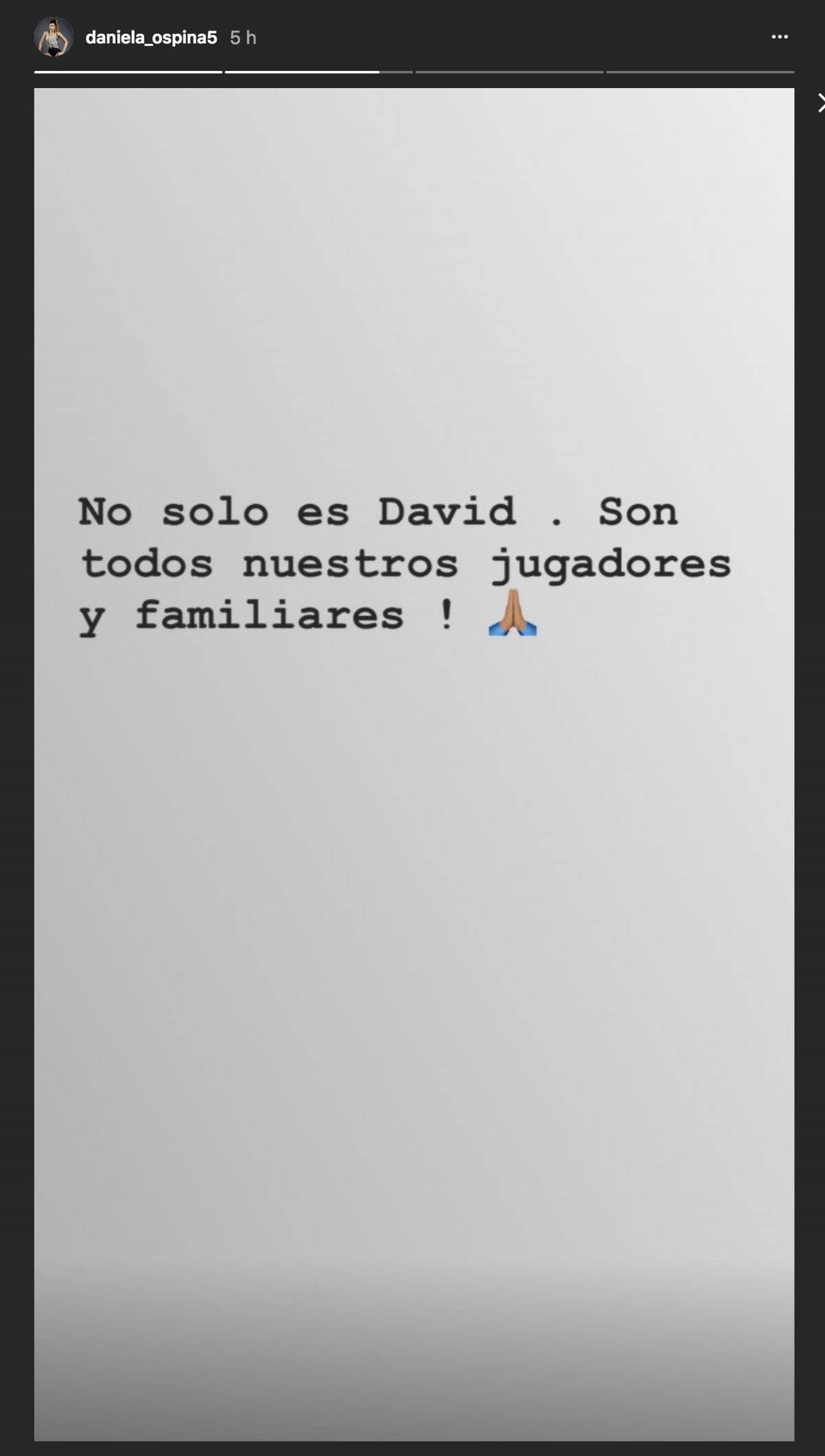 Historia Daniela Ospina