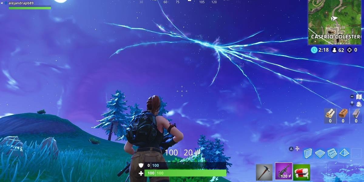 Por tratar de ver el lanzamiento del cohete de Fortnite, varios jugadores fueron dados de baja