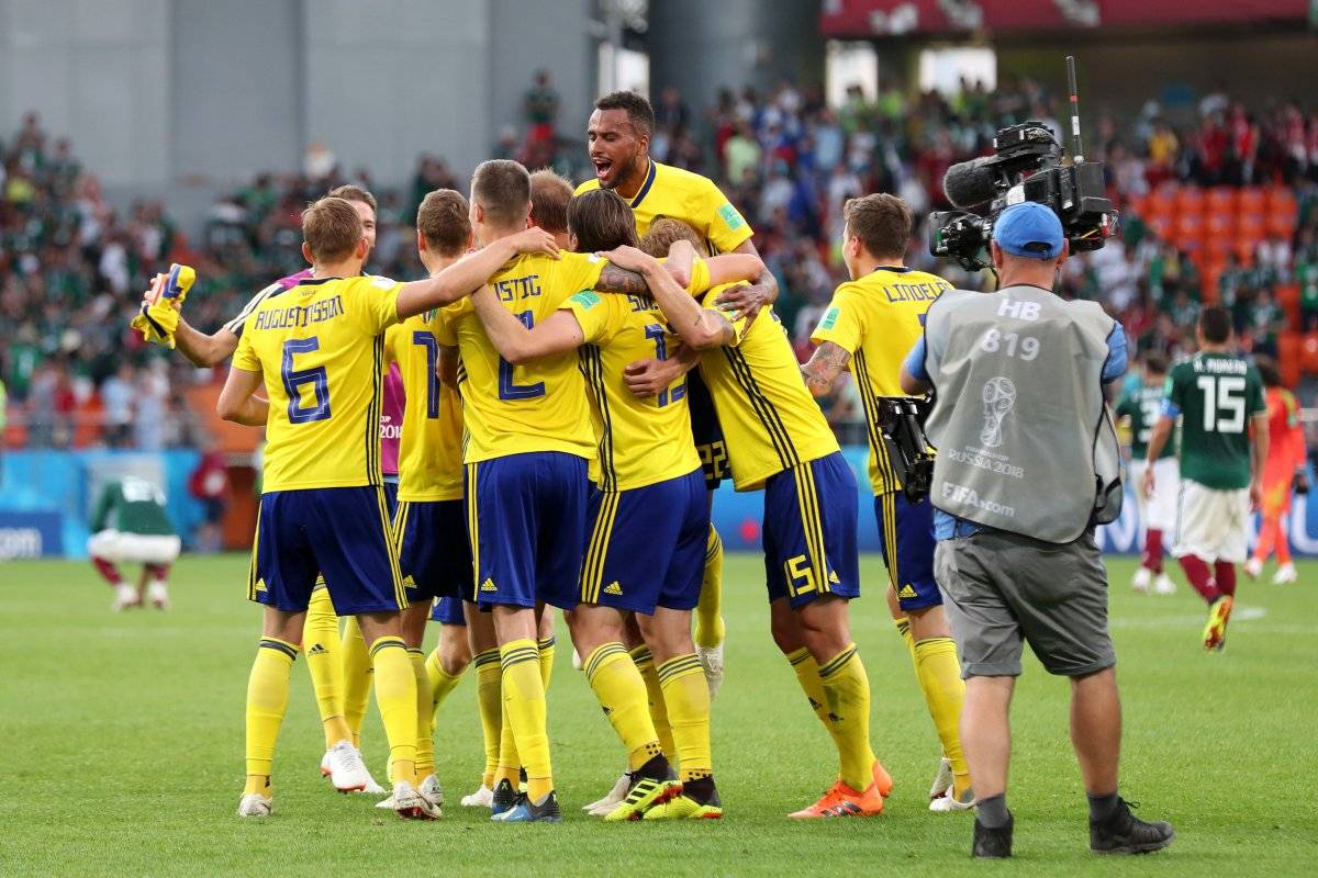 Suecia no se cansa de los festejos / imagen: Getty Images