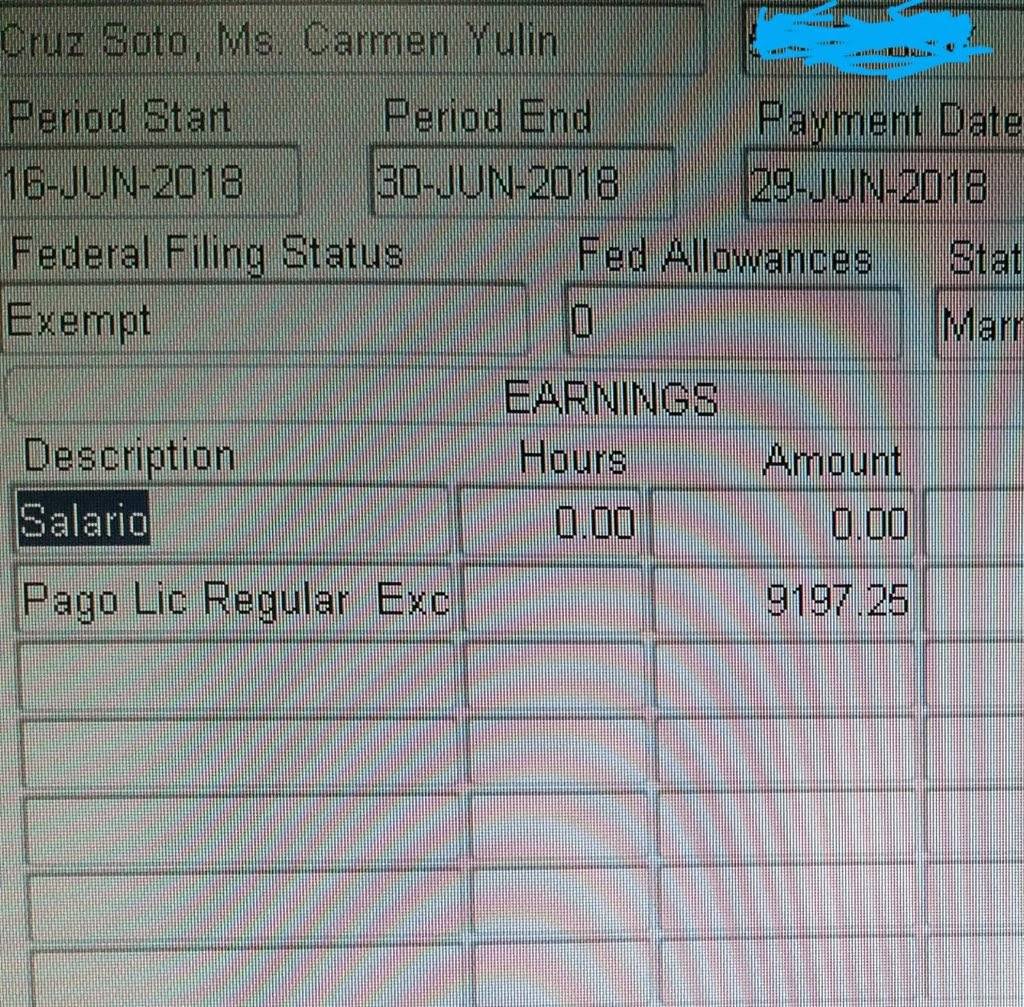 Pago horas vacaciones - Carmen Yulín