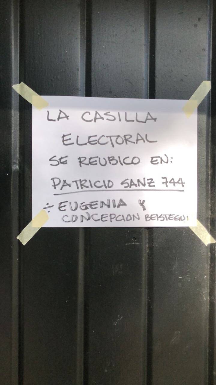 Casilla de providencia 821