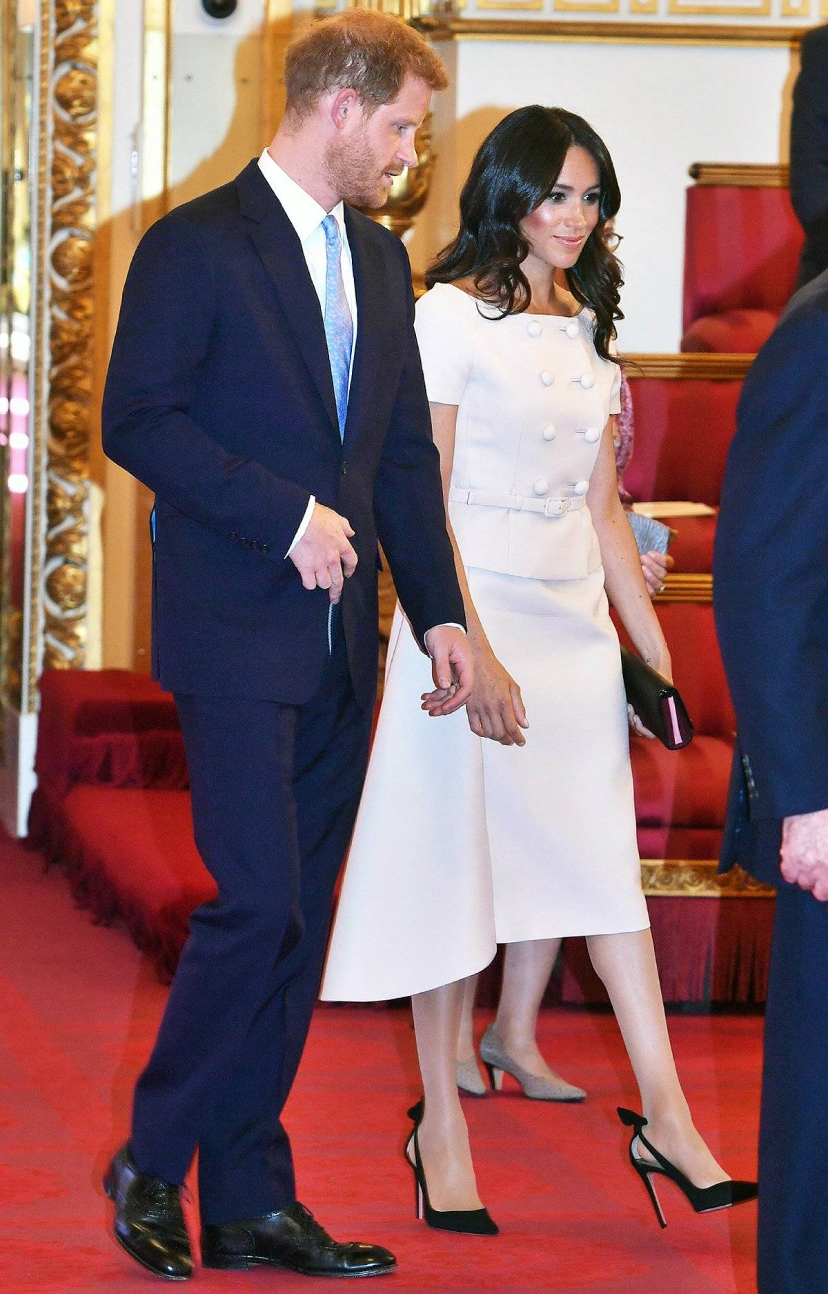Meghan Harry mano