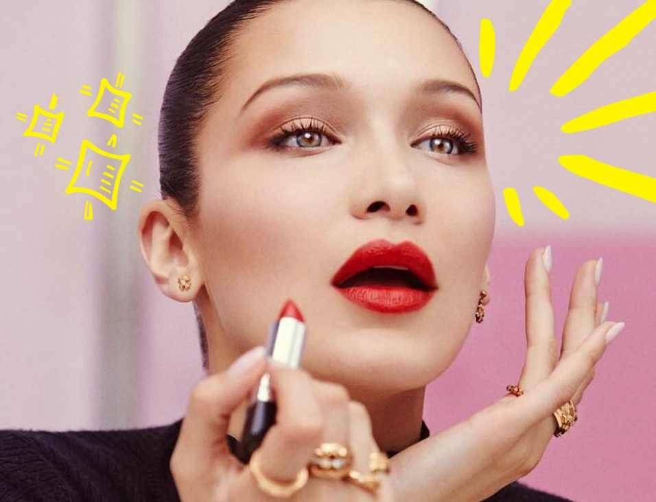 Bella Hadid maquillaje