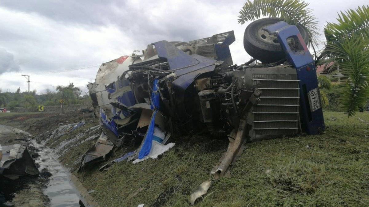 accidente vía Bogotá- Fusa