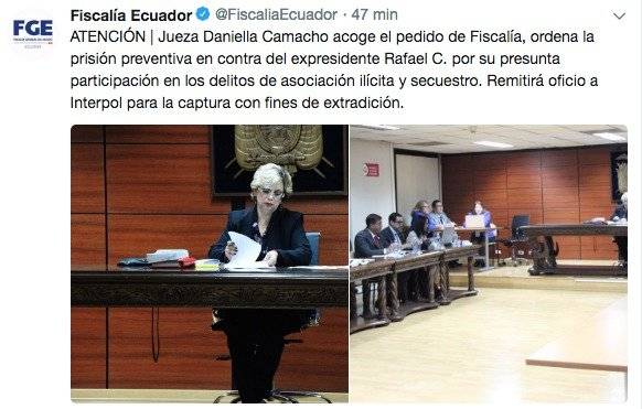 Alerta Roja Interpol