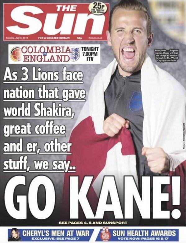 Portada diario The Sun