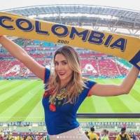 El mensaje de Daniela Ospina para Mark Geiger, árbitro de Colombia vs. Inglaterra
