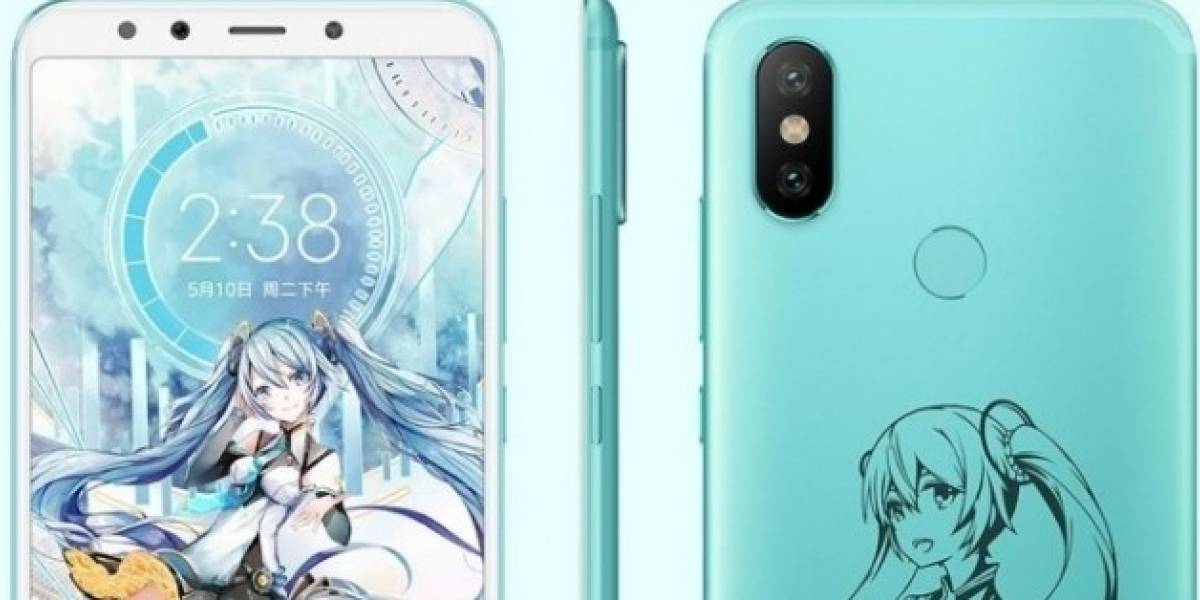 El Xiaomi Mi 6X de Hatsune Miku es el sueño otaku