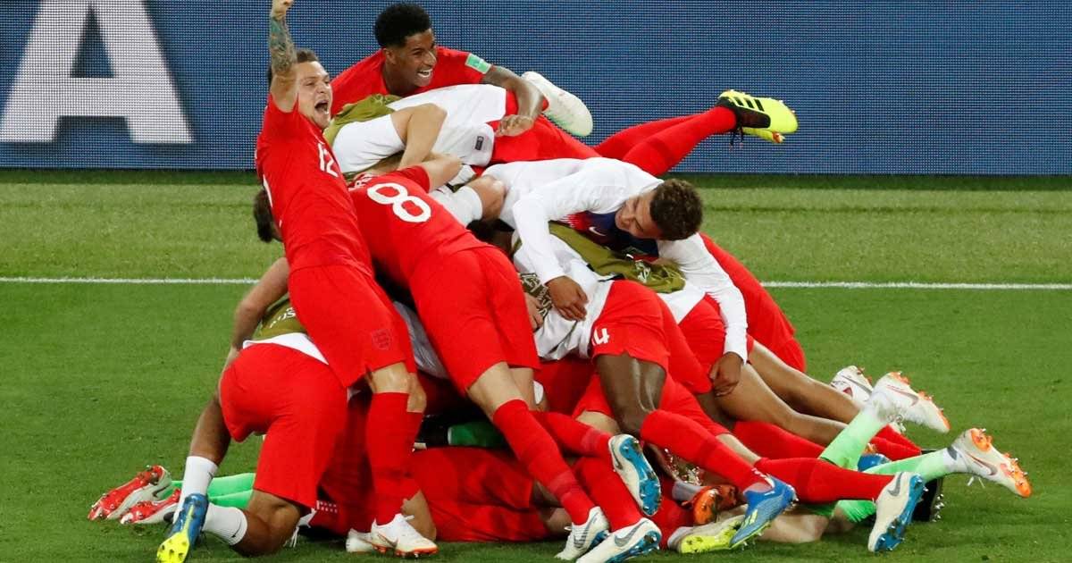 Inglaterra x Colombia