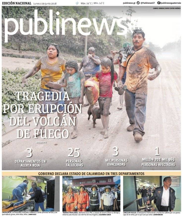 Portada de Publinews del 4 de junio de 2018