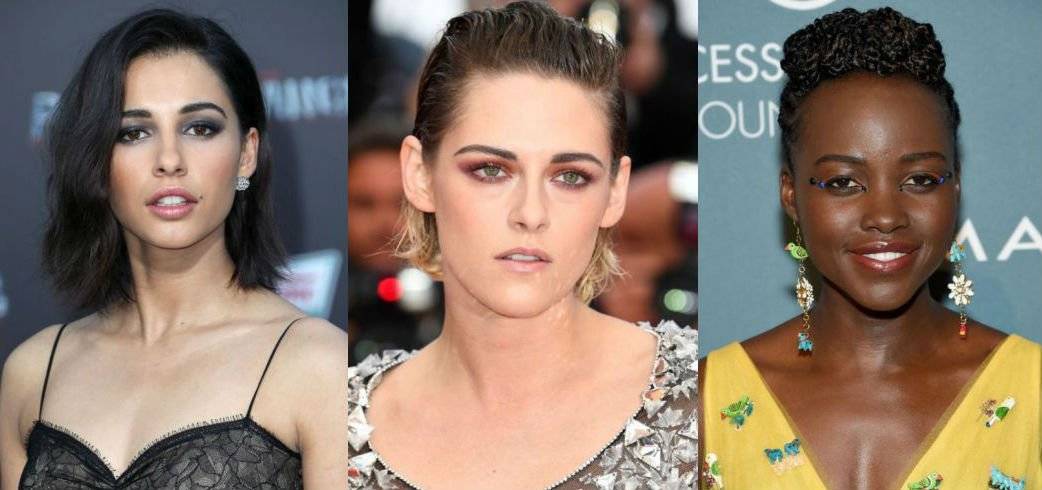Naomi Scott, Kristen Stewart e Lupita Nyong