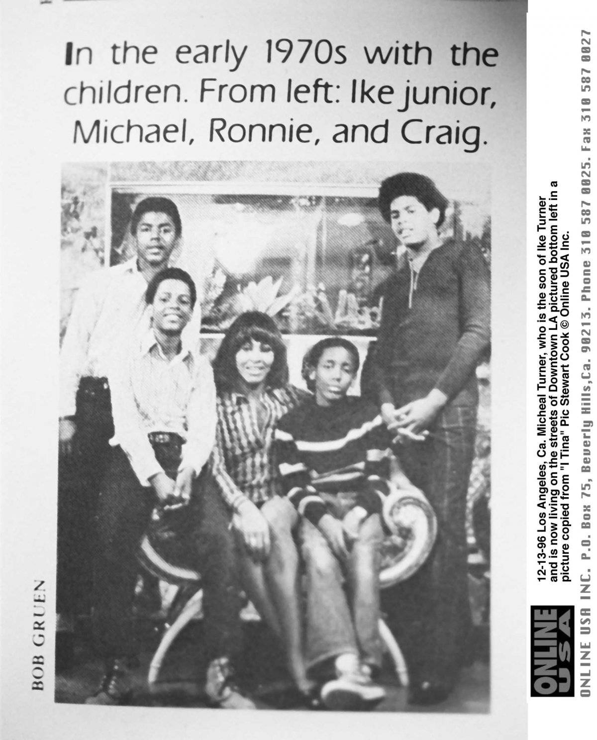 família de Tina Turner