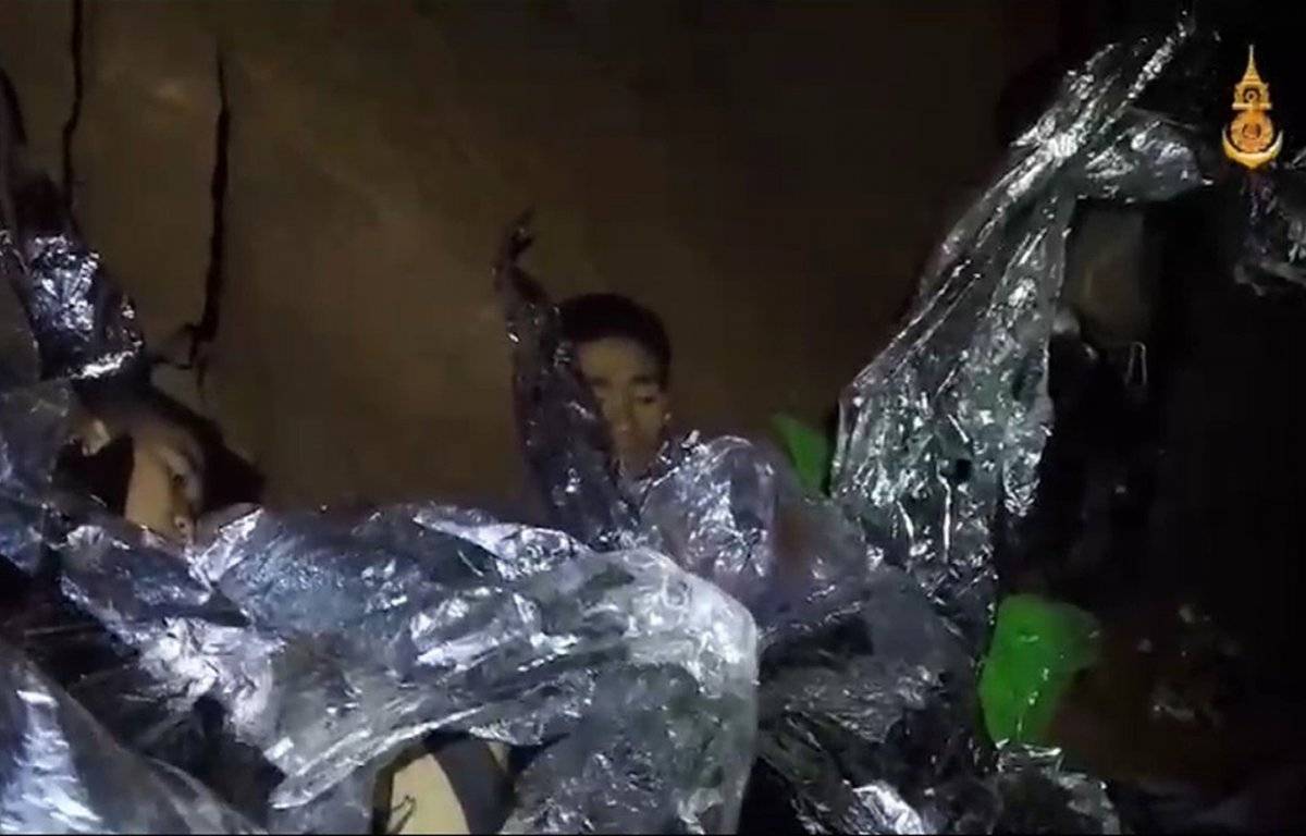Niños atrapados cueva Tailandia