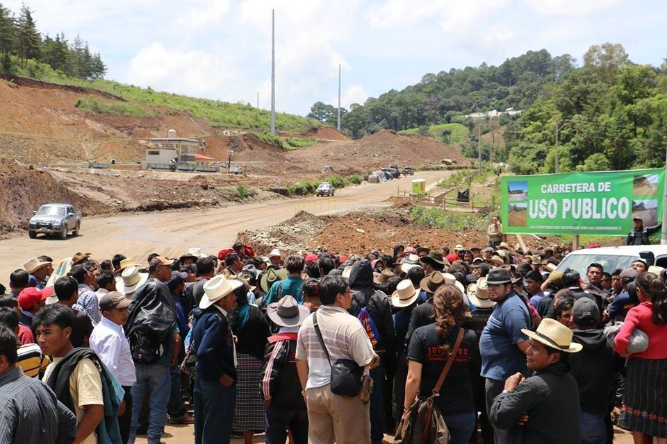 ataque contra resistencia pacífica en San Juan Sacatepéquez