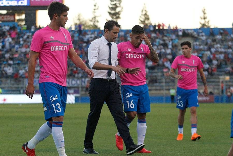 Beñat San José, hoy DT de la UC, inició su carrera como entrenador en las inferiores de la Real Sociedad. Ahí dirigió a Álvaro Odriozola, hoy fichaje del Real Madrid / Foto: Photosport