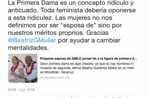 Tuit de hija de Rafael Correa