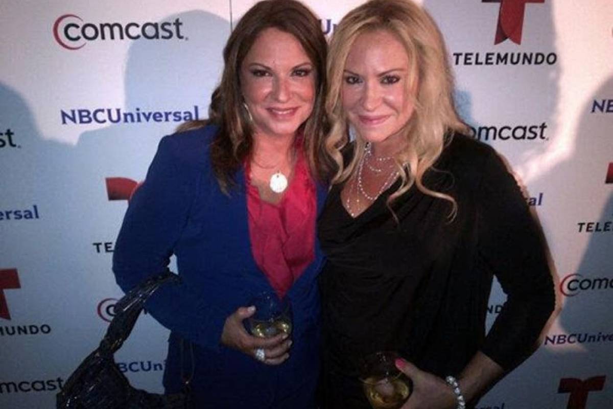 Ana María Polo y Marlene Key