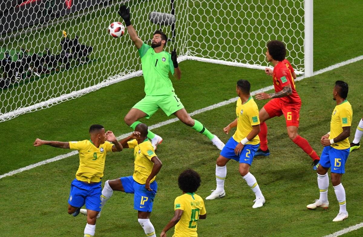 Autogol de Fernandinho ante Bélgica