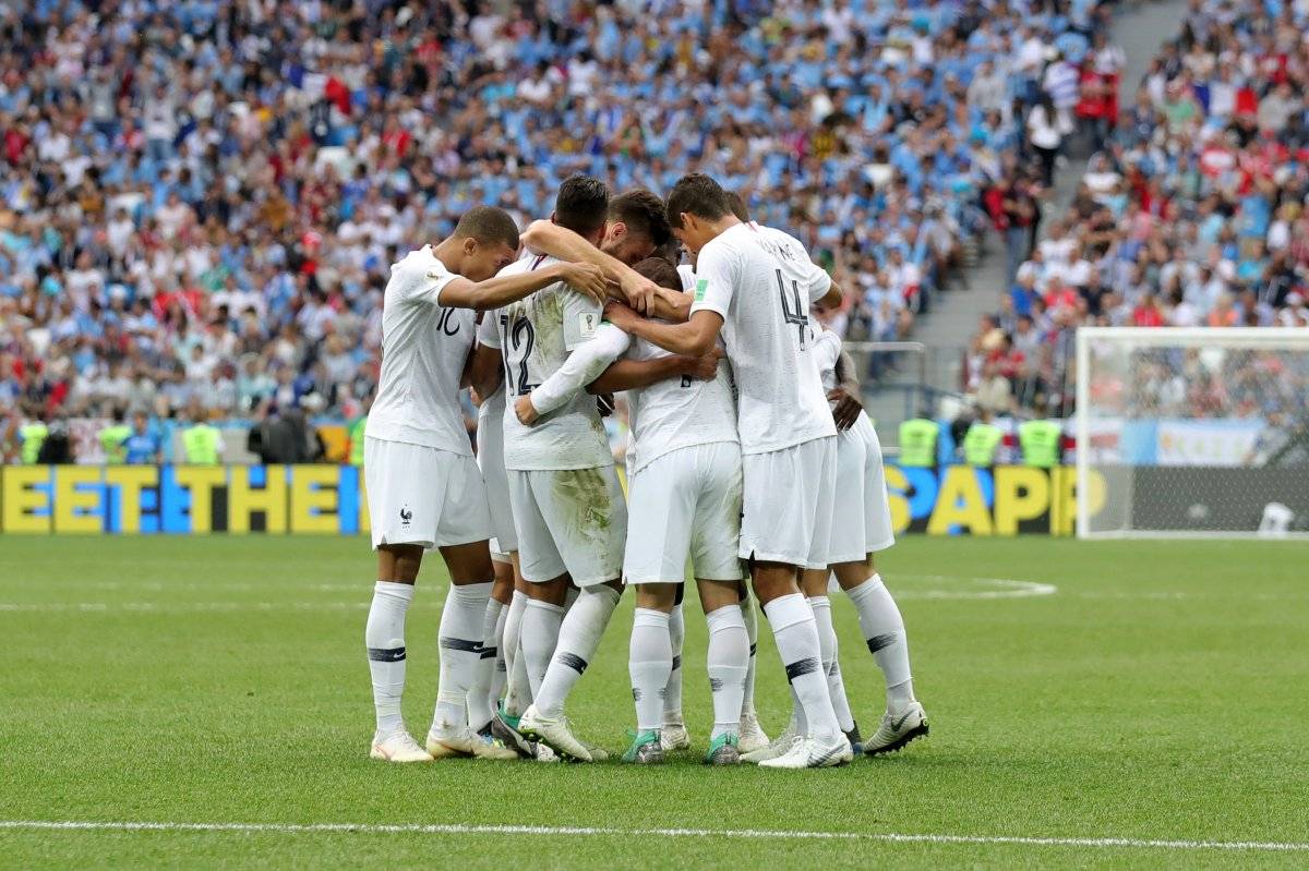 La celebración de Griezmann / imagen: Getty Images