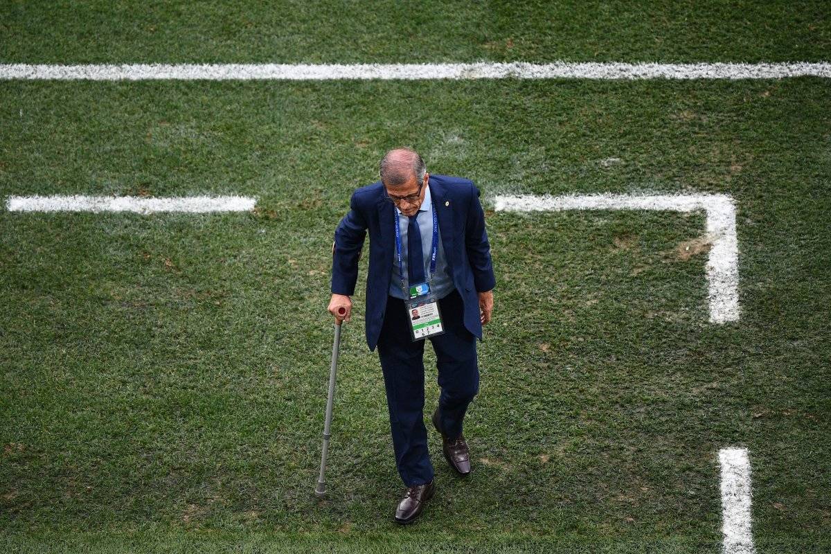 Tabárez podría haber dirigido su último Mundial