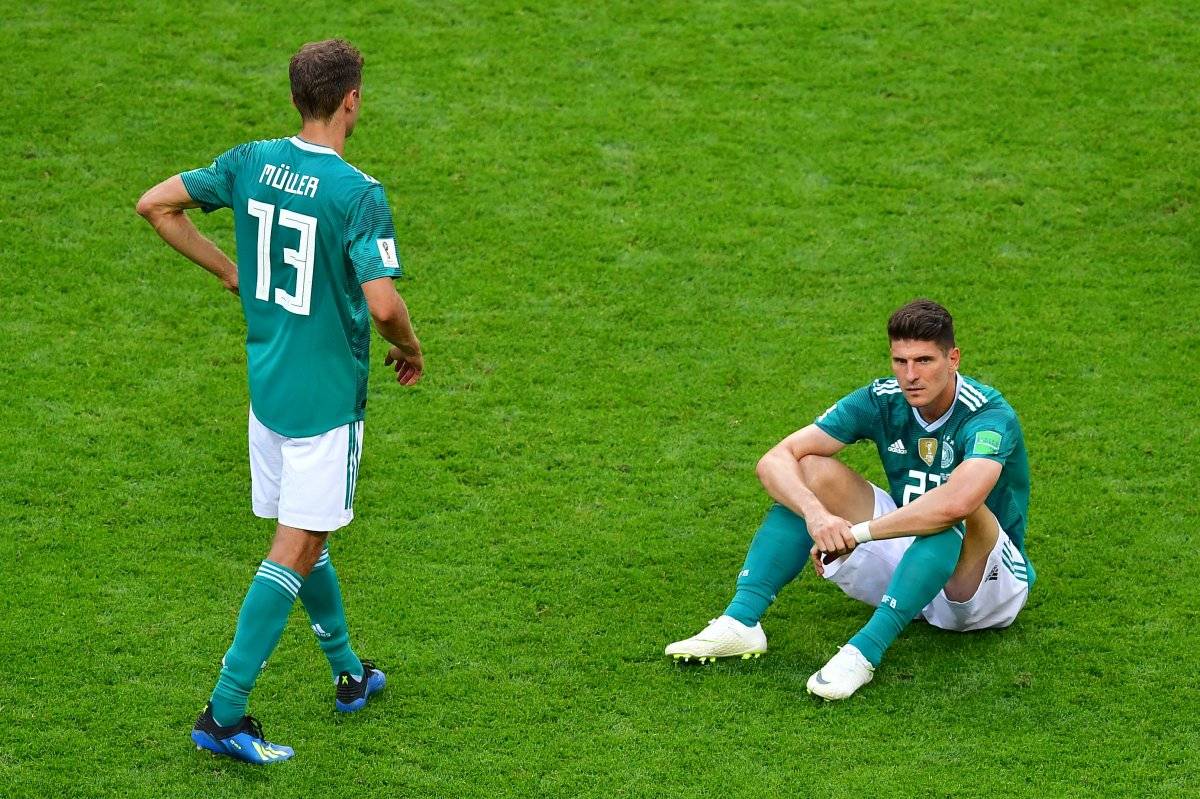 Alemania no paso de la fase de grupos