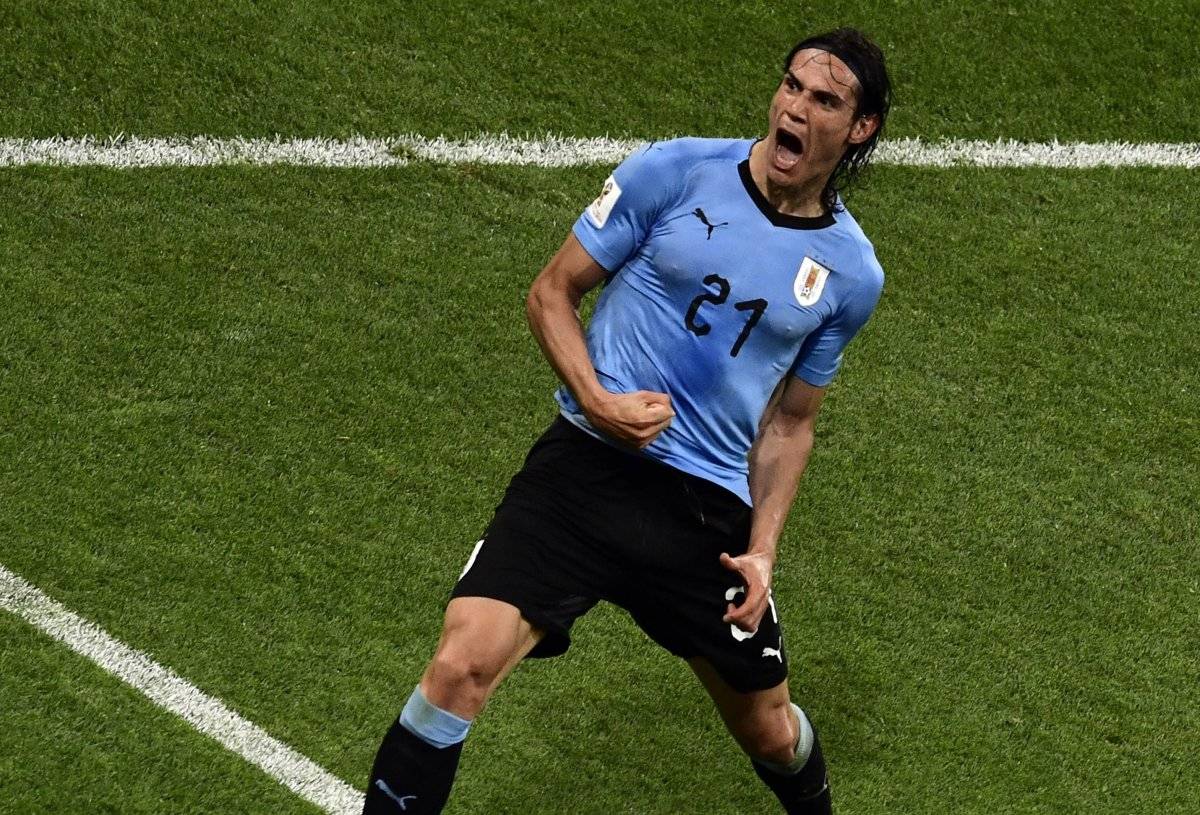 Cavani fue el mejor de los sudamericanos